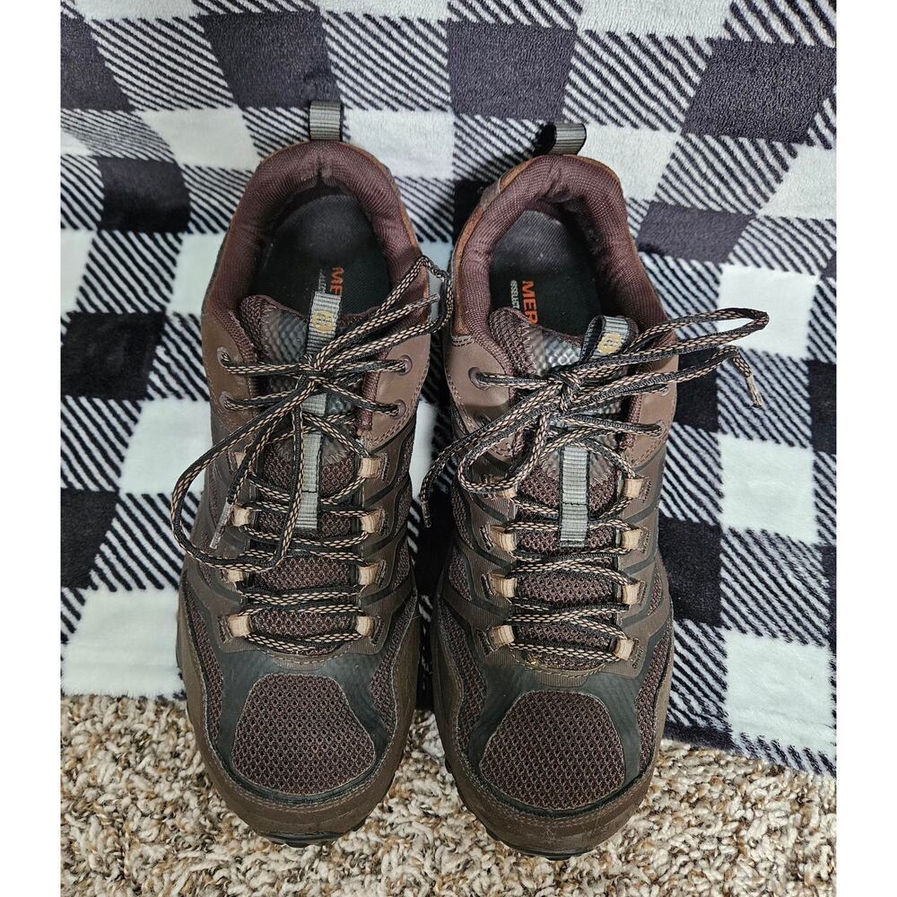 Merrell Moab Men's Size 11 Brown Hiking Shoes Vibram Trail Outdoor Sneakers - Picture 6 of 12